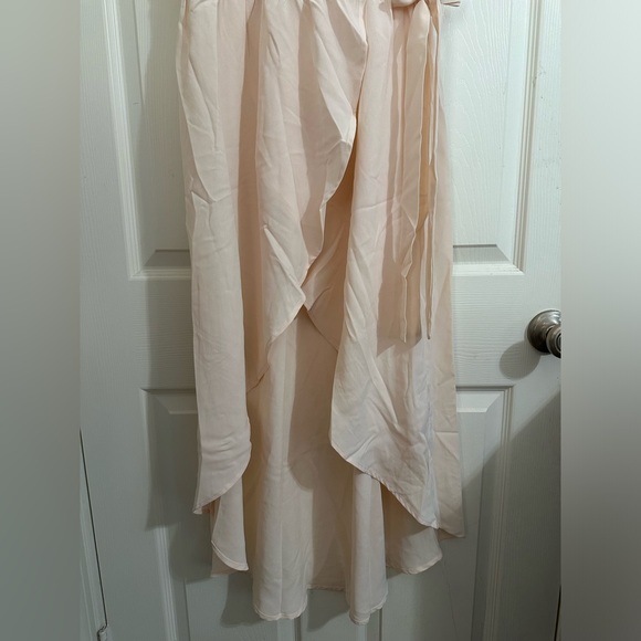 Lace Trim Tie Wrap Dress/Top - Picture 4 of 4